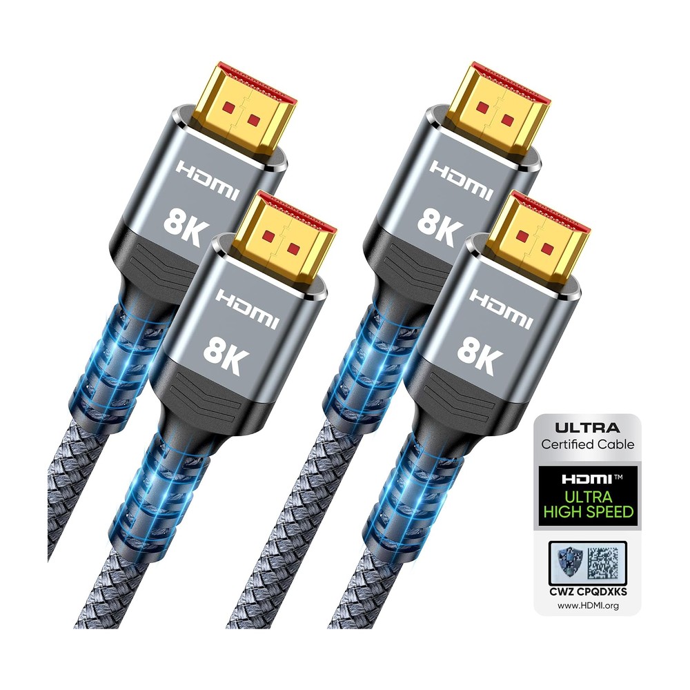 highwings 8K HDMI Cable, 2-Pack