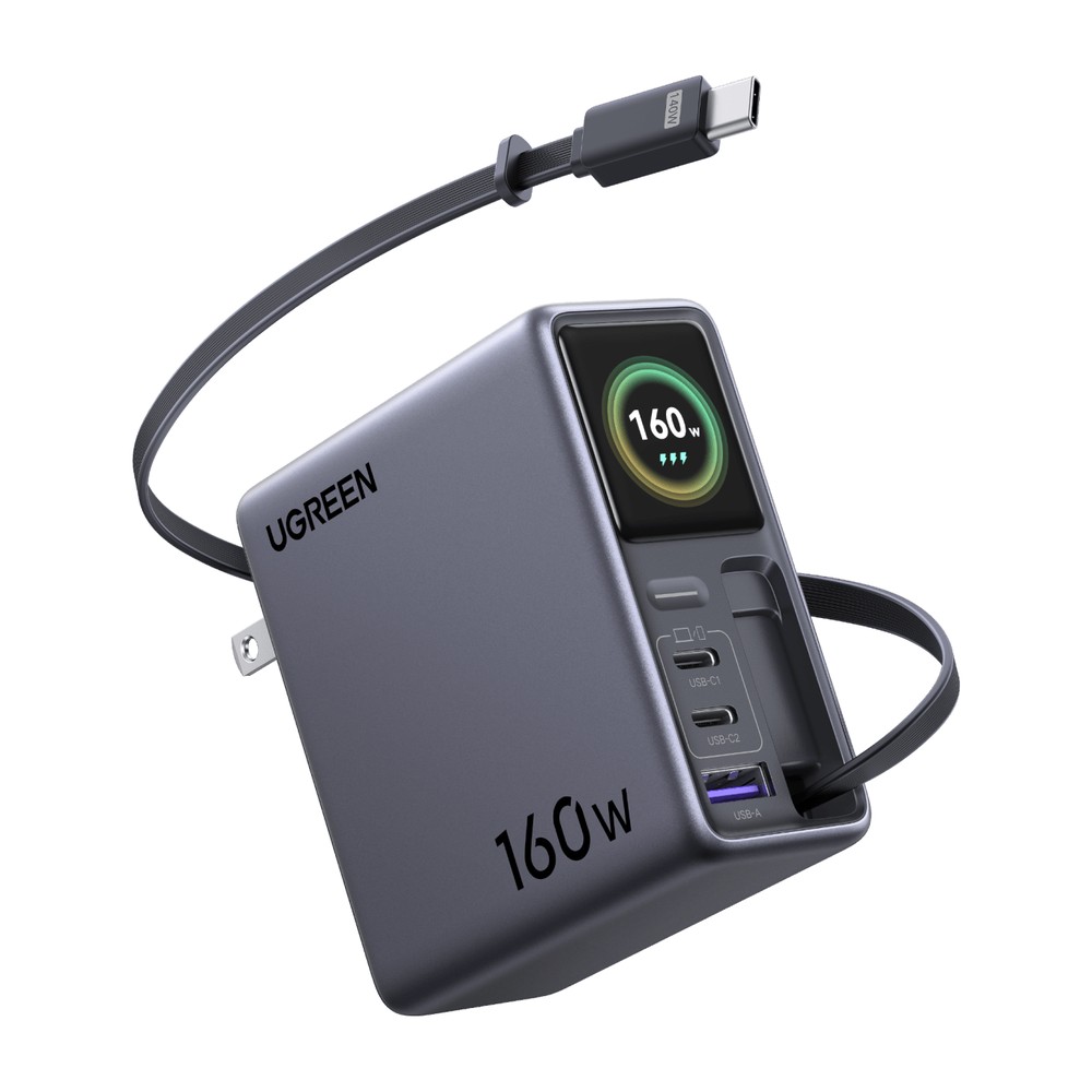 UGREEN Nexode Pro 160W Retractable Charger