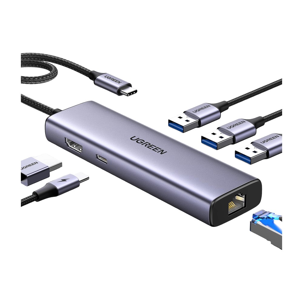 UGREEN Revodok 6-in-1 USB-C Hub